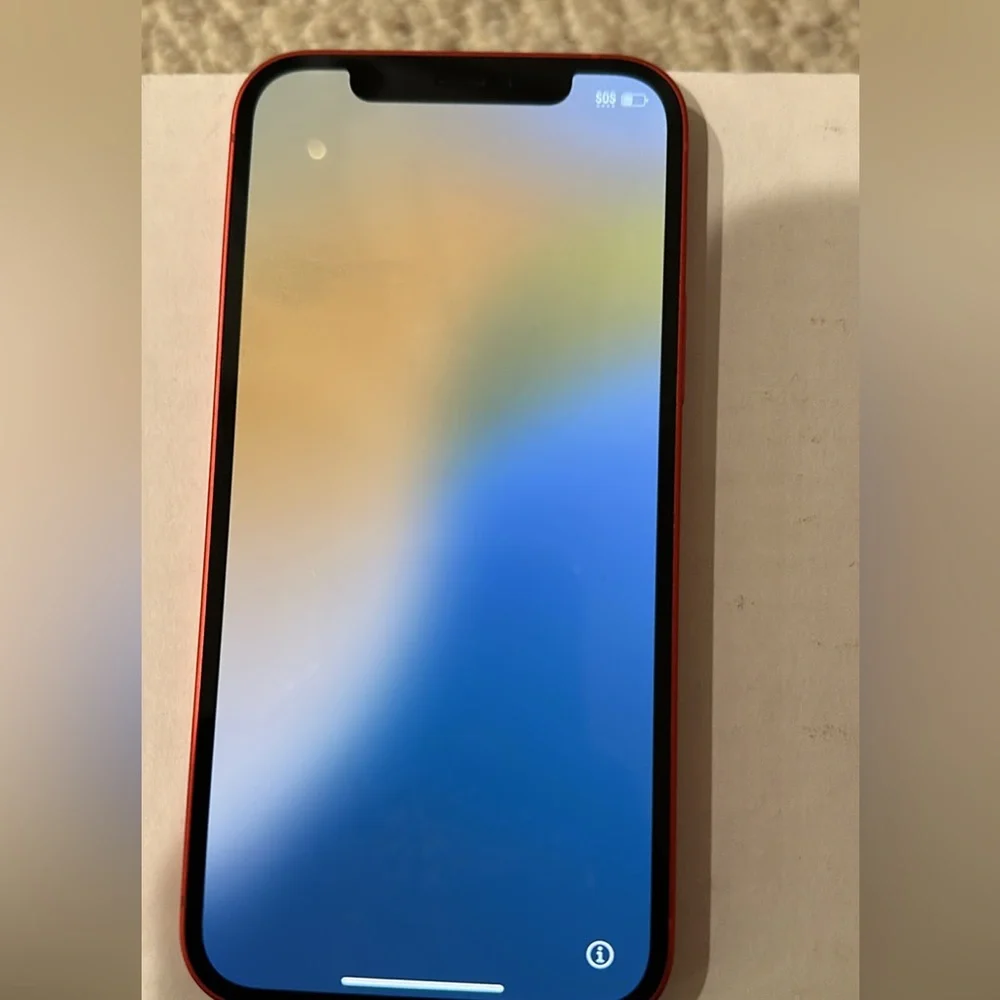 Apple iPhone Red Apple iPhone 12 unlocked red 64GB 86% battery health